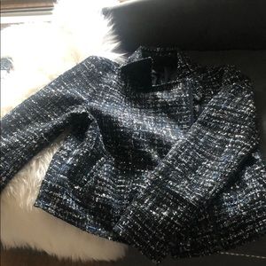 Structured Ann Taylor NWT blazer- navy
